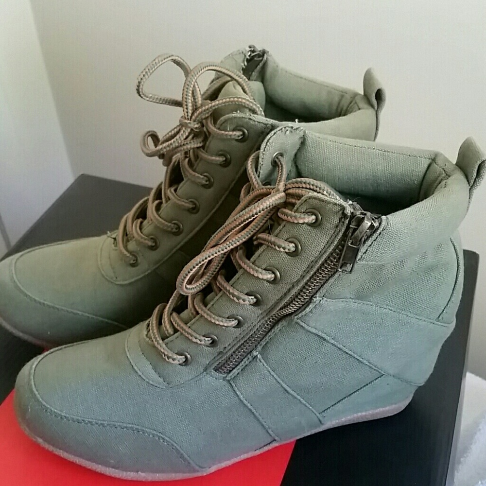 Cute Wedge Sneakers